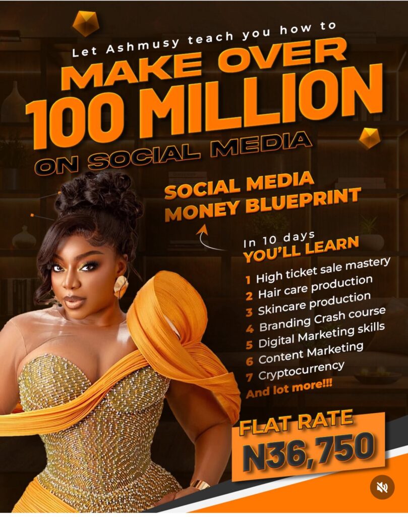 Ashmusy's online training flyer